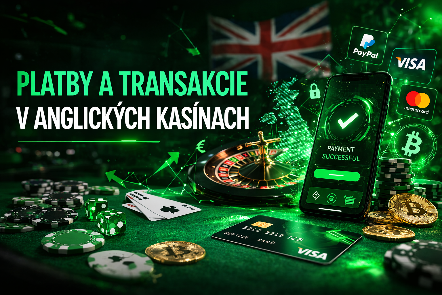 Platby a Transakcie v Anglických Kasínach